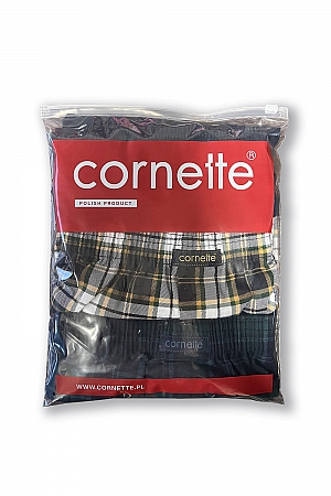 Cornette Comfort 3-pack 945/03 - granat/wzór