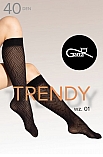 Gatta Knee Socks 01 40 DEN - nero - miniatura